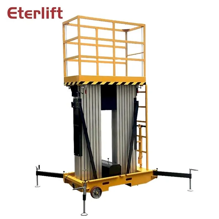 Elektrik Aliminyom leve Platfom