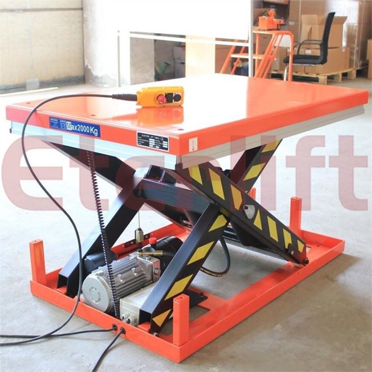 Fixed Lift Tables For Warehouse