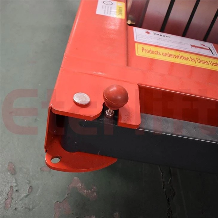Single Mast Aluminum Lift Table