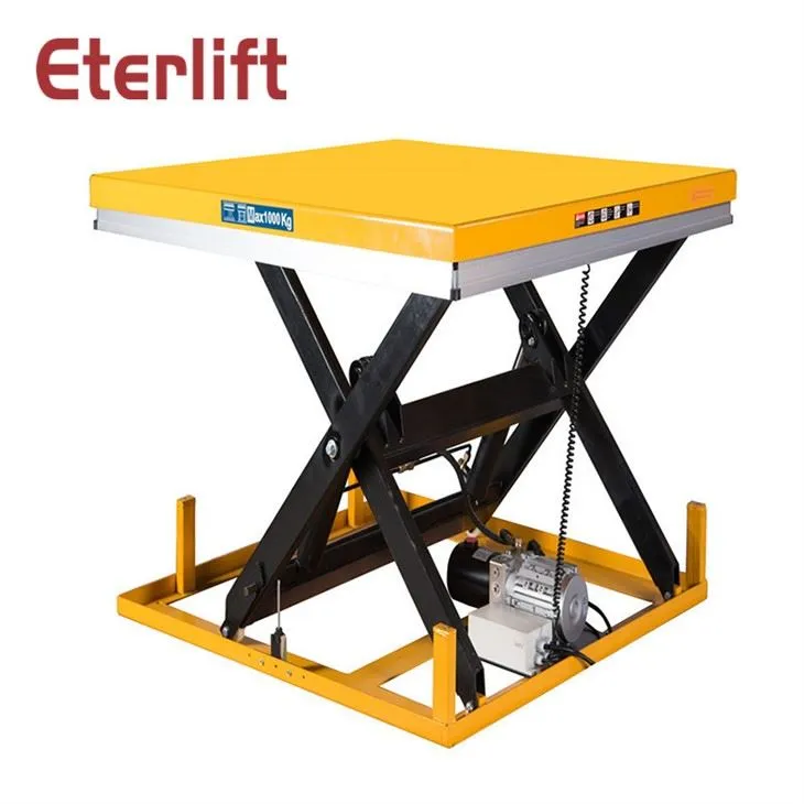 Elektrik estasyonè sizo leve platfòm