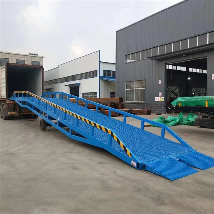 Mobile Dock Leveler For Container Cargo Handling