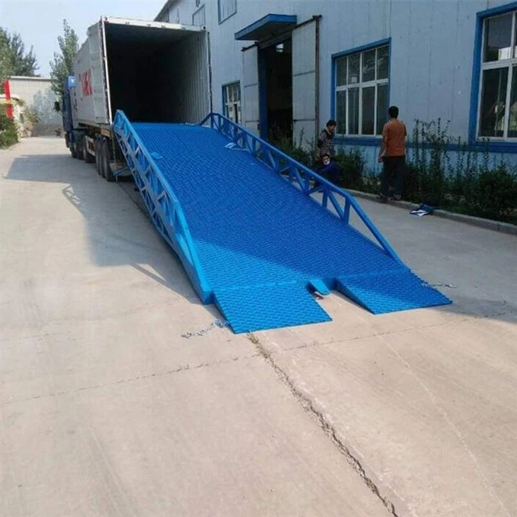Mobile Dock Leveler For Container Cargo Handling