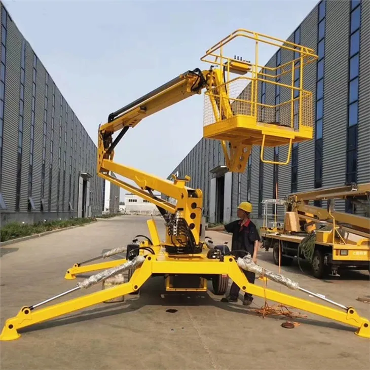Telescopic Articulated Spider Lift