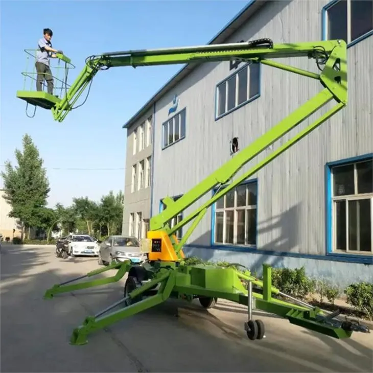 Telescopic Articulated Spider Lift