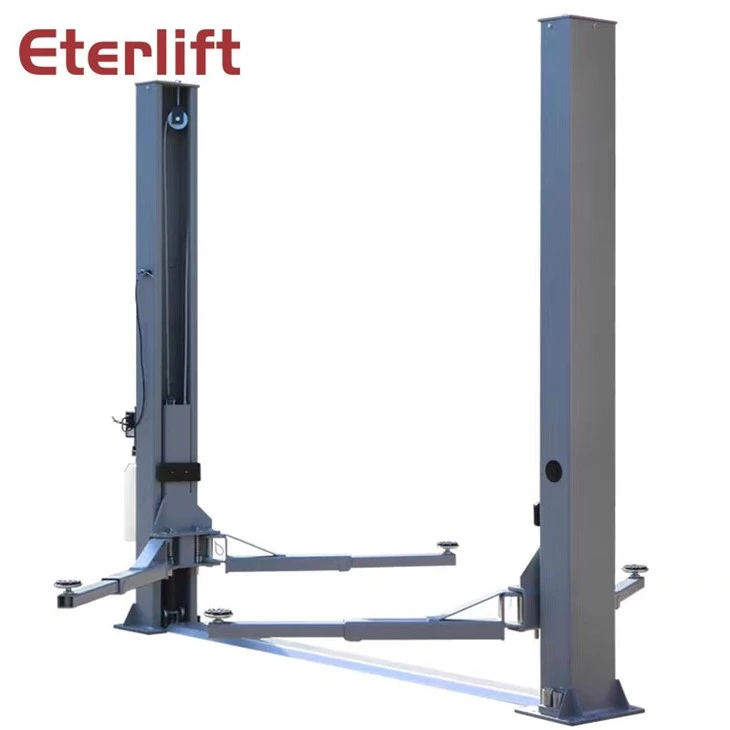 2 Post Car Lift For Engine Oil Changes
