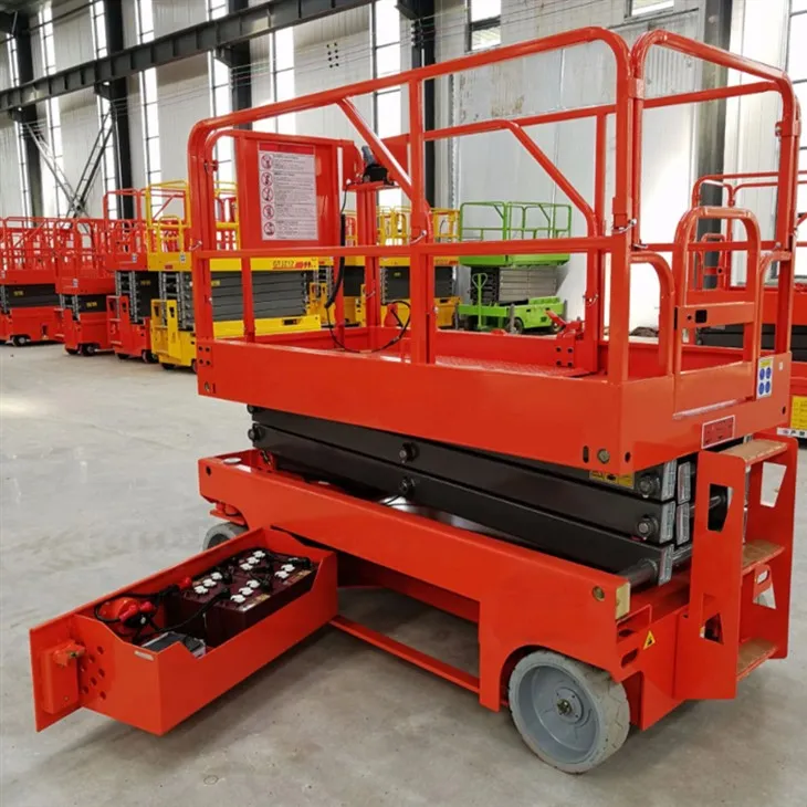 6 mèt oto-propulse elektrik sizo asansè