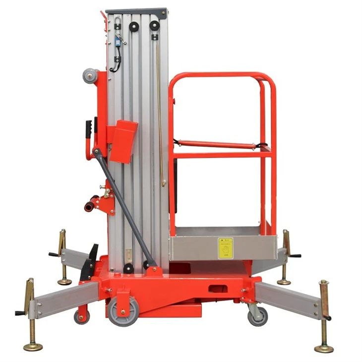 Aluminum Telescope Vertical Lift Table