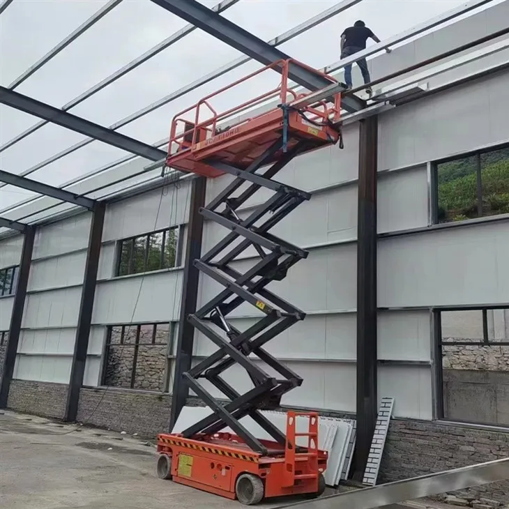 Endistriyèl mobil sizo asanseur